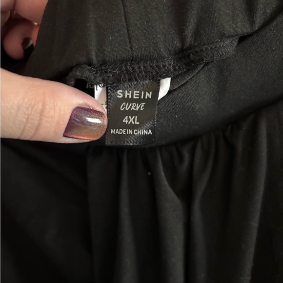 Black Crop Halter Top & Twist Front Skirt - Picture 7 of 7